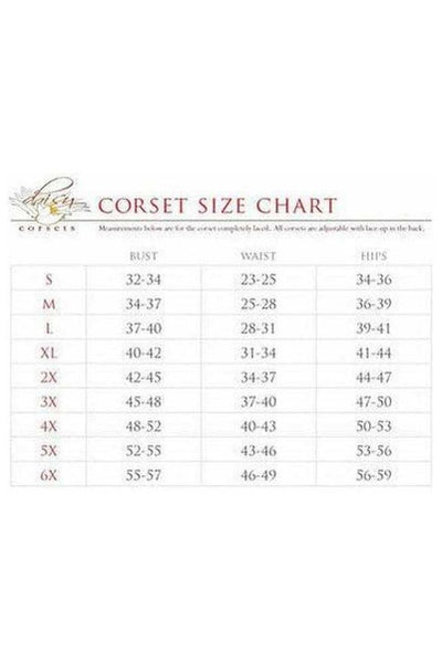 Lavish Red Patent Underbust Corset - Daisy Corsets