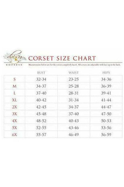 Lavish Sunset Holo Short Bustier - Daisy Corsets