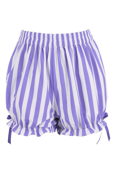 Light Purple/White Striped Bloomers - Daisy Corsets