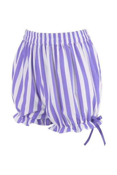 Light Purple/White Striped Bloomers - Daisy Corsets