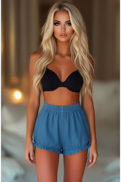 LIMITED EDITION Blue Denim Bloomers - Daisy Corsets