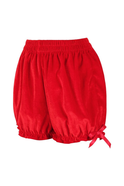 Red Velvet Bloomers - Daisy Corsets