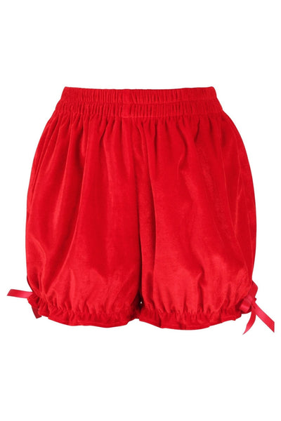 Red Velvet Bloomers - Daisy Corsets