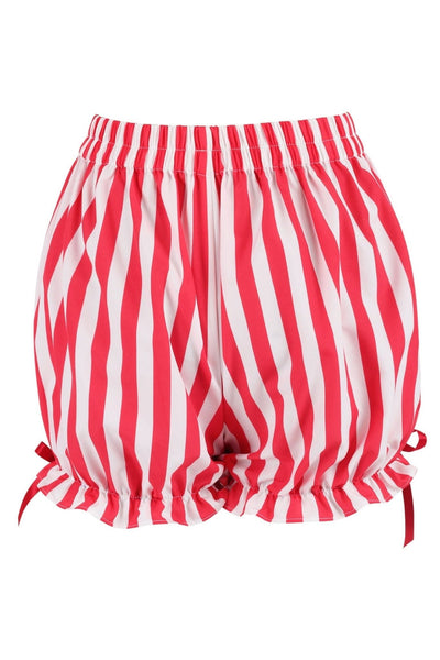 Red/White Striped Bloomers - Daisy Corsets