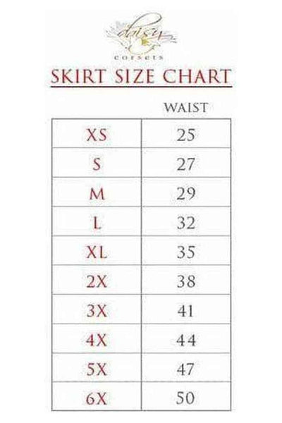 Scary Cats Print Stretch Lycra Skirt - Daisy Corsets
