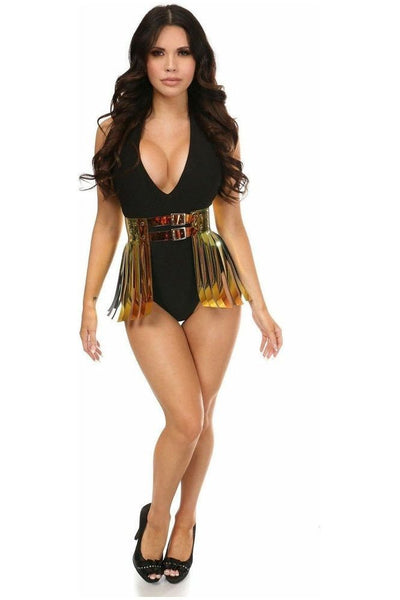 Sunset Holo Fringe Skirt - Daisy Corsets