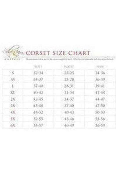 Sunset Holo Lace - Up Skirt - Daisy Corsets