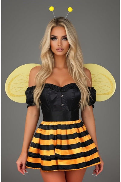 Top Drawer 4 PC Honey Bee Corset Costume - Daisy Corsets