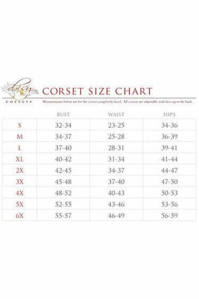 Top Drawer 4 PC Pin - Up Ladybug Corset Costume - Daisy Corsets