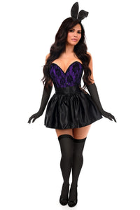 Top Drawer 5 PC Premium Boudoir Bunny Corset Costume - Daisy Corsets