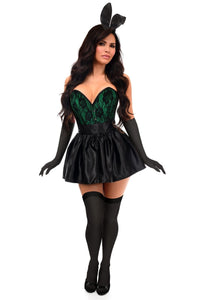 Top Drawer 5 PC Premium Boudoir Bunny Corset Costume - Daisy Corsets