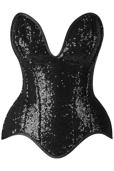 Top Drawer 5 PC Premium Sequin Cop Corset Costume - Daisy Corsets