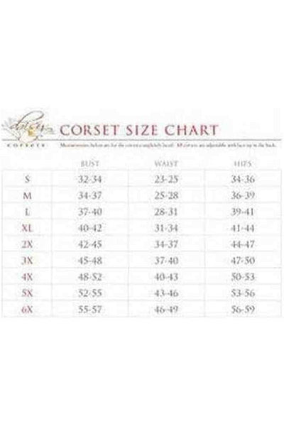 Top Drawer Premium 4 PC Superhero Corset Costume - Daisy Corsets