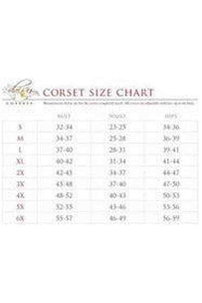 Top Drawer Teal/Blue Holo Steel Boned Underbust Corset - Daisy Corsets