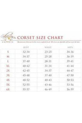 Top Drawer 4 PC Pin-Up Sailor Sequin Corset Costume - Daisy Corsets