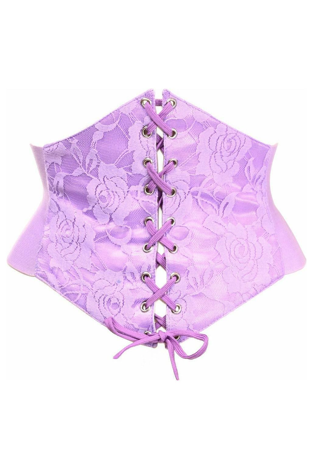 Daisy Corsets Lavish Lt Purple Lace Corset Belt Cincher – Daisy
