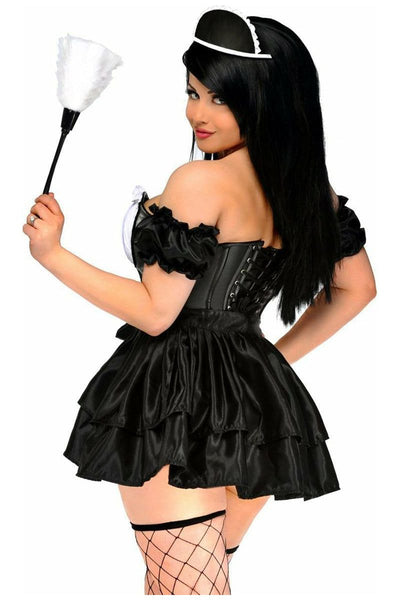 Top Drawer 4 PC French Maid Costume - Daisy Corsets