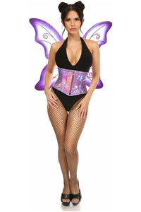 Top Drawer 2 PC Purple Pixie Fairy Corset Costume - Daisy Corsets